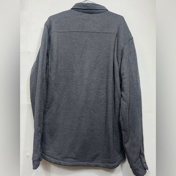Buffalo David Bitton Steel Waffle Knit Jacket Sherpa Lined XXL Gray New - Picture 3 of 5